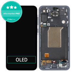 Samsung Galaxy A55 A556B - LCD Display + Touch Screen + Frame (Awesome Navy) OLED
