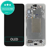 Samsung Galaxy S24 Plus S926B - LCD Display + Touch Screen + Frame (Marble Grey) OLED