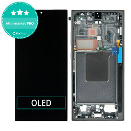 Samsung Galaxy S24 Ultra S928B - LCD Display + Touch Screen + Frame (Titanium Black) OLED