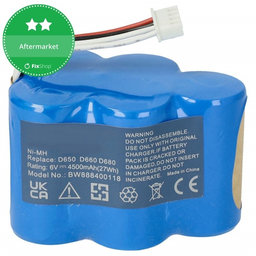Ecovacs Deebot D-series - Battery LP43SC3300P5 Ni-MH 6.0V 4500mAh