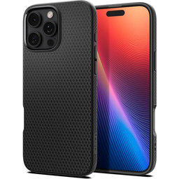 Spigen - Case Liquid Air for iPhone 16 Pro Max, matte black