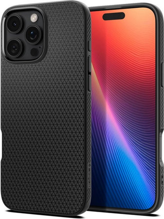 Spigen - Case Liquid Air for iPhone 16 Pro Max, matte black