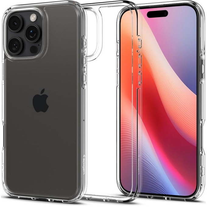 Spigen - Case Ultra Hybrid for iPhone 16 Pro Max, crystal clear