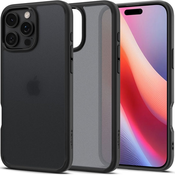 Spigen - Case Ultra Hybrid for iPhone 16 Pro Max, frost black