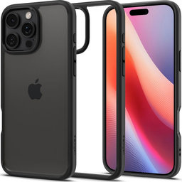 Spigen - Case Ultra Hybrid for iPhone 16 Pro Max, matte black