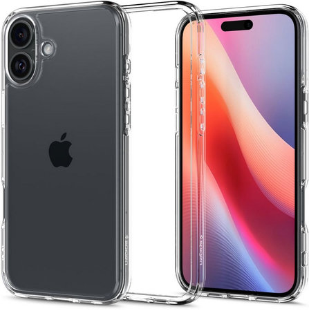 Spigen - Case Ultra Hybrid for iPhone 16 Plus, crystal clear