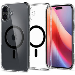 Spigen - Case Ultra Hybrid with MagSafe for iPhone 16 Plus, black