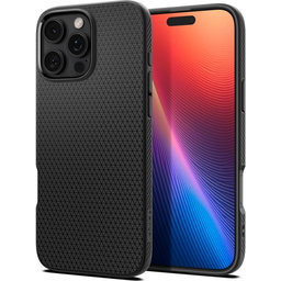 Spigen - Case Liquid Air for iPhone 16 Pro, matte black