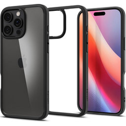 Spigen - Case Ultra Hybrid for iPhone 16 Pro, matte black