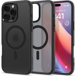 Spigen - Case Ultra Hybrid with MagSafe for iPhone 16 Pro, frost black