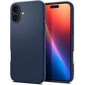 Spigen - Case Liquid Air for iPhone 16, navy blue