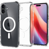 Spigen - Case Ultra Hybrid with MagSafe for iPhone 16, white