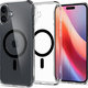 Spigen - Case Ultra Hybrid with MagSafe for iPhone 16, black