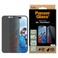 UWF Privacy Tempered Glass with Applicator for iPhone 16/15, Black, PanzerGlass