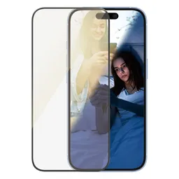 PanzerGlass - Tempered Glass UWF Eyecare with applicator for iPhone 16, black