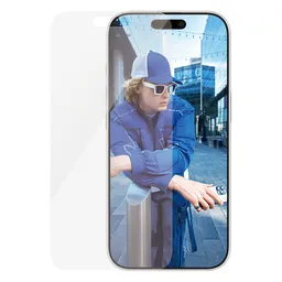 PanzerGlass - Tempered Glass for iPhone 16 Pro, transparent