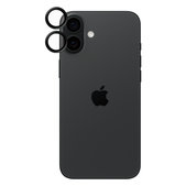 PanzerGlass - Camera Lens Protector Hoops for iPhone 16 and 16 Plus, black