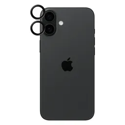 PanzerGlass - Camera Lens Protector Hoops for iPhone 16 and 16 Plus, black