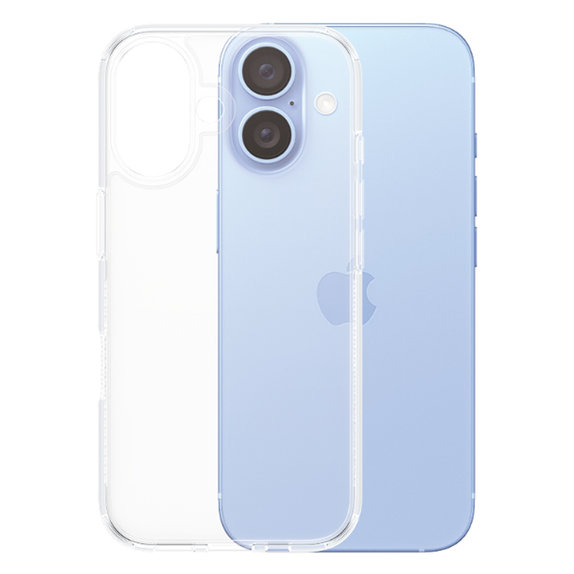 PanzerGlass - Case HardCase for iPhone 16, transparent