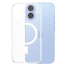 PanzerGlass - Case HardCase with MagSafe for iPhone 16, transparent