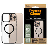 Case HardCase with MagSafe for iPhone 16 Pro Max, Black, PanzerGlass