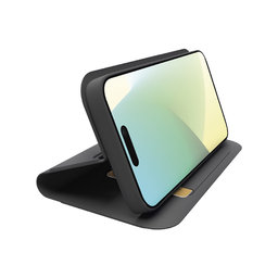 SBS - Case Book Wallet Smooth for iPhone 16, black