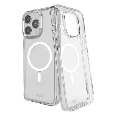 SBS - Case Light Mag with MagSafe for iPhone 16 Pro Max, transparent