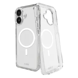SBS - Case Light Mag with MagSafe for iPhone 16 Plus, transparent