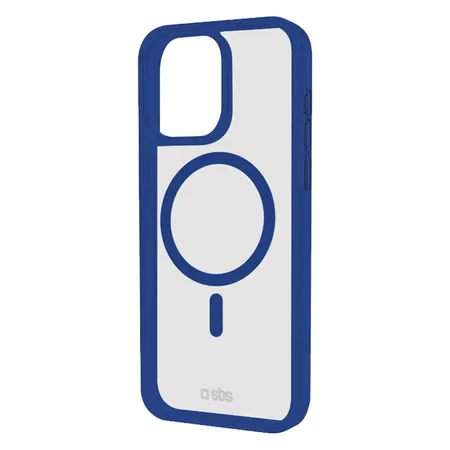 SBS - Case Mag Frame with MagSafe for iPhone 16 Pro, blue