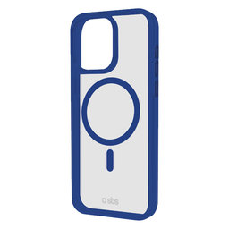 SBS - Case Mag Frame with MagSafe for iPhone 16 Pro Max, blue