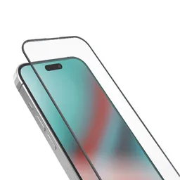 SBS - Tempered Glass Full Cover for iPhone 16 Pro Max, black