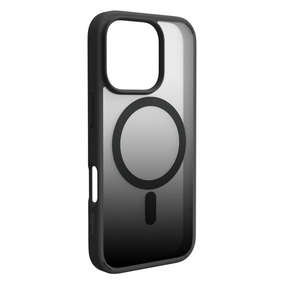 PURO - Case Gradient with MagSafe for iPhone 16 Pro Max, black