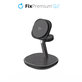FixPremium - MagSafe Charging Stand with Qi2, black