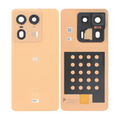 Motorola Edge 50 Ultra - Battery Cover (Peach Fuzz) - 5S58C24473 Genuine Service Pack