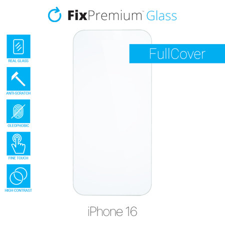 FixPremium Glass - Tempered Glass for iPhone 16