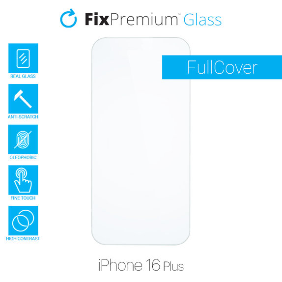 FixPremium Glass - Tempered Glass for iPhone 16 Plus