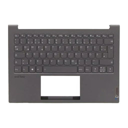 Lenovo ThinkBook 13X ITG - Cover C (Armrest) + Keyboard DE (Slate Grey) - 77034096 Genuine Service Pack