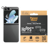 Camera Lens Protector Hoops for Samsung Z Flip6, Black, PanzerGlass