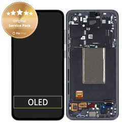 Samsung Galaxy S24 FE - LCD Display + Touch Screen + Frame (Graphite) - GH82-35848A Genuine Service Pack