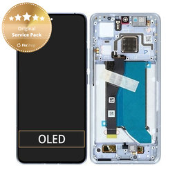 Xiaomi 14T Pro - LCD Display + Touch Screen + Frame (Titan Blue) - 56001700N1200 Genuine Service Pack