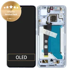 Xiaomi 14T Pro - LCD Display + Touch Screen + Frame (Titan Blue) - 56001700N1200 Genuine Service Pack