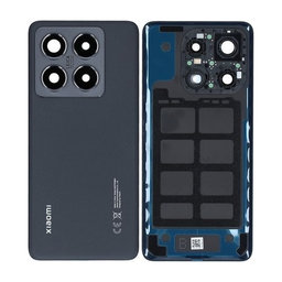 Xiaomi 14T Pro - Battery Cover (Titan Black) - 56001800N1200 Genuine Service Pack