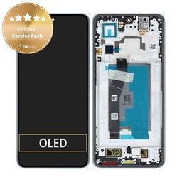 Xiaomi 14T - LCD Display + Touch Screen + Frame (Titan Blue) - 5600050N12A00 Genuine Service Pack