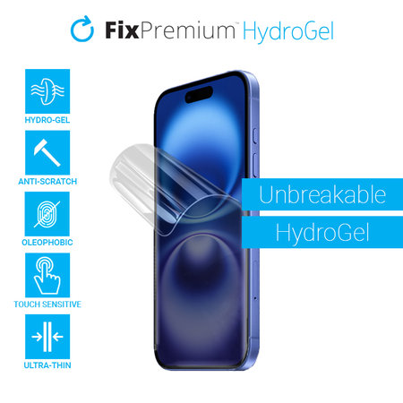 FixPremium - Unbreakable Screen Protector for Apple iPhone 16 Plus