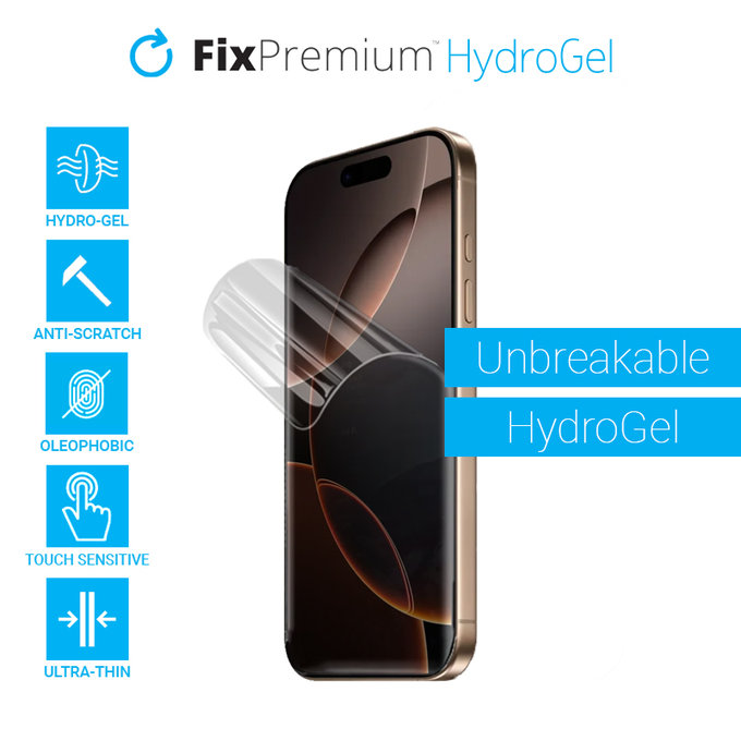 FixPremium - Unbreakable Screen Protector for Apple iPhone 16 Pro Max