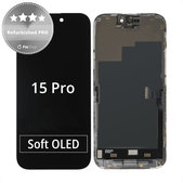 Display for iPhone 15 Pro, Touch Screen with Frame, Refurbished PRO