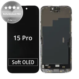 Apple iPhone 15 Pro - LCD Display + Touch Screen + Frame Refurbished PRO