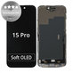 Display for iPhone 15 Pro, Touch Screen with Frame, Refurbished PRO