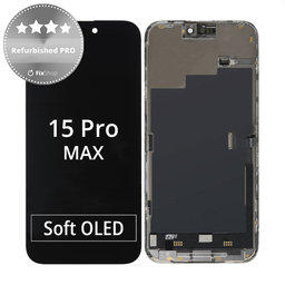 Apple iPhone 15 Pro Max - LCD Display + Touch Screen + Frame Refurbished PRO