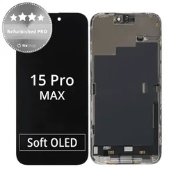Apple iPhone 15 Pro Max - LCD Display + Touch Screen + Frame Refurbished PRO